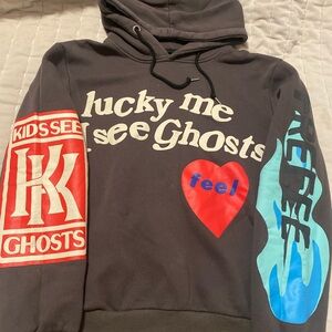 Yeezy Graphic Hoodie - Black, Red, Blue